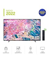 TV Samsung 55" QLED 4K UHD Smart Tizen QN55Q60BAGXPE