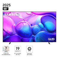 TV Samsung 55" QLED 4K Ultra HD Smart TV Q6 (2025)