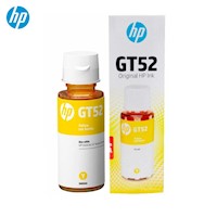 Botella De Tinta Hp Gt52 Yellow Presentacion Original