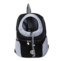 Mochila para Perros Pequeños Negro - M