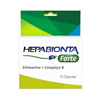Hepabionta Forte 12S Protección para el Higado 12 Cápsulas