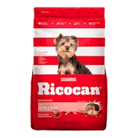 Comida Cachorro Raza Pequeña Ricocan de Carne y Leche 8kg