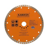 Disco Diamantado Turbo 7" (180 mm) para Concreto Kamasa KM1516