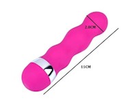 Vibrador de Silicona de 11cm x 2.4cm
