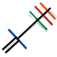 Correa Spider de Nylon Reforzado de 10 Puntos para Camilla