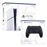 Consola Playstation 5 Slim Con Lector de Discos + Mando Negro