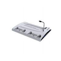 Base Dobe con Refrigeración y Carga para PS5 Slim y PS5 Pro TP5-3570D-White