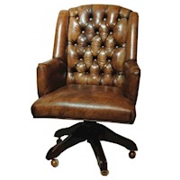 DM SILLA GIRATORIA QUO DE ESCRITORIO CARAMELO JASPEADO