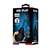 Enema Ducha Anal 224ml Negra Higiene y Placer Garantizados