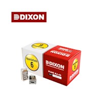 Caja 100 Conectores Rj45 Dixon para Utp Cat.6 Apantallados Cumple RoHs