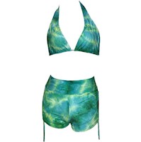 Bikini Short Top Verde GL-22