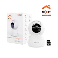 Cámara Wifi PTZ Nexxt NHC-IP10 3MP Audio Bidireccional Deteccion humana+ SD128GB