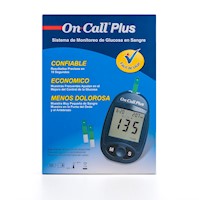 Glucómetro ON CALL Plus Kit Completo