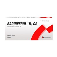 Raquiferol D3 100 000 UI Cápsula Blanda