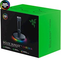 Sujetador De Cables Razer Bungee V3 RGB Chroma Black
