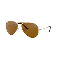 Lentes RayBan RB3025 Aviator Dorado Lunas Marrón