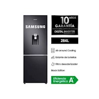 Refrigeradora Samsung RB30N4160B1 Bottom Freezer 284 Litros Negro