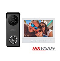 Kit Videoportero Analógico Hikvision DS-KIS213 HD Pantalla 7¨Audio Bidireccional