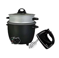 Combo olla arrocera 1.2l batidora manual 300w imaco