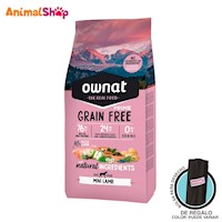 Alimento Perro Ownat Prime Sin Grano Mini Adulto Cordero 1Kg