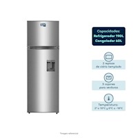 REFRIGERADOR NO FROST ILUMI 250L