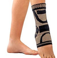 Tobillera de Compresión con Fibra de Cobre