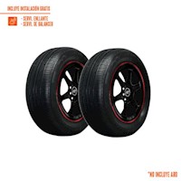 Pack de 2 LLANTA 185/70R14 RYDANZ REAC R05 88T BL 4PR TL