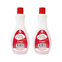 Quita Esmalte Con Acetona Fresa La Cooper 165ml 2 Unidades