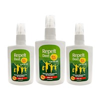 Repelt Deet 6% + Ir 35-35 La Cooper 120ml 3 Unidades