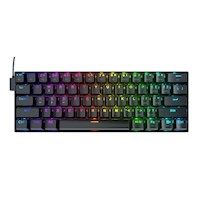 Redragon - Teclado Dragonborn K630 RGB 60 Switch Blue - Black