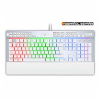 Redragon - Teclado Yama K550 RGB Switch Purple (España) White