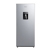 Refrigeradora 190L 1 Puerta C/Dispensador Silver Midea MDRD268FGR50PEW