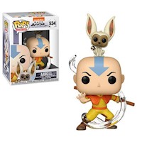 Funko Pop Avatar: The Last Airbender Aang with Momo #534
