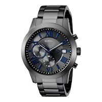 Reloj Hombre Guess Acero Gris Oscuro U0668G2