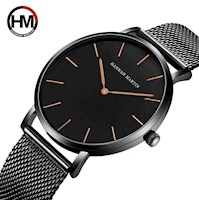 Reloj Hombre Hannah Martin Acero Negro HAN-1