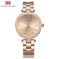 Reloj Mujer Minifocus Acero Oro Rosa MIN-M-1