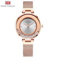 Reloj Mujer Minifocus Acero Oro Rosa MIN-M-16