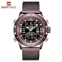 Reloj Hombre Naviforce Acero Marrón NAV-2