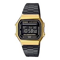 Reloj Casio Unisex A168WEGB-1B