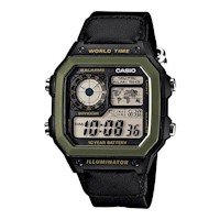 Reloj Casio Para Hombre AE-1200WHB-1B
