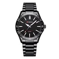 Reloj Curren Hombre Acero Negro CUR-73