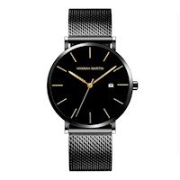 Reloj Hannah Martin Hombre Acero Negro HAN-34