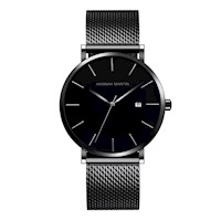 Reloj Hannah Martin Hombre Acero Negro HAN-38