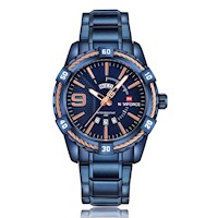 Reloj Naviforce Hombre Acero Azul NAV-142