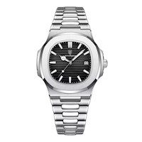 Relojes Poedagar Hombre Acero Plateado POE-17