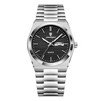 Reloj Poedagar Tiffany Hombre Acero Plateado POE-18