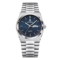 Reloj Poedagar Tiffany Hombre Acero Plateado POE-20