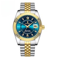 Reloj Poedagar Hombre Acero Plateado POE-37