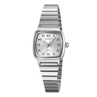 Reloj Skmei Mujer Acero Plateado SKM-M-1