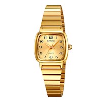Reloj Skmei Mujer Acero Dorado SKM-M-2
